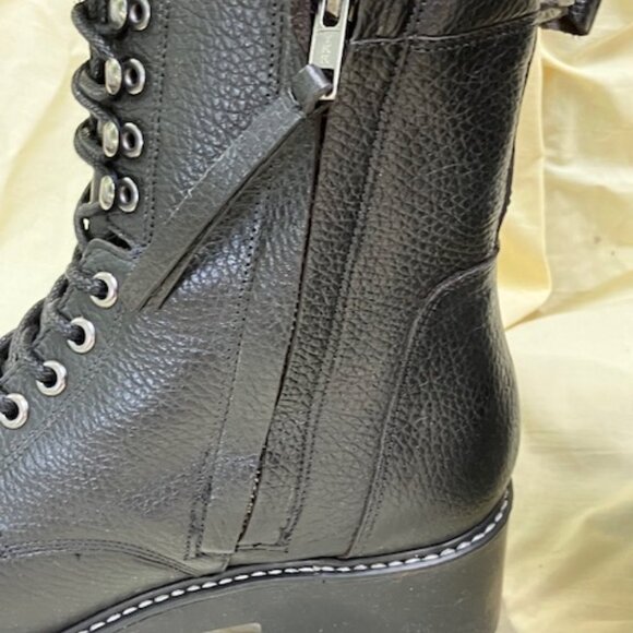 Size 9 Colo black combat boots - Picture 2 of 7